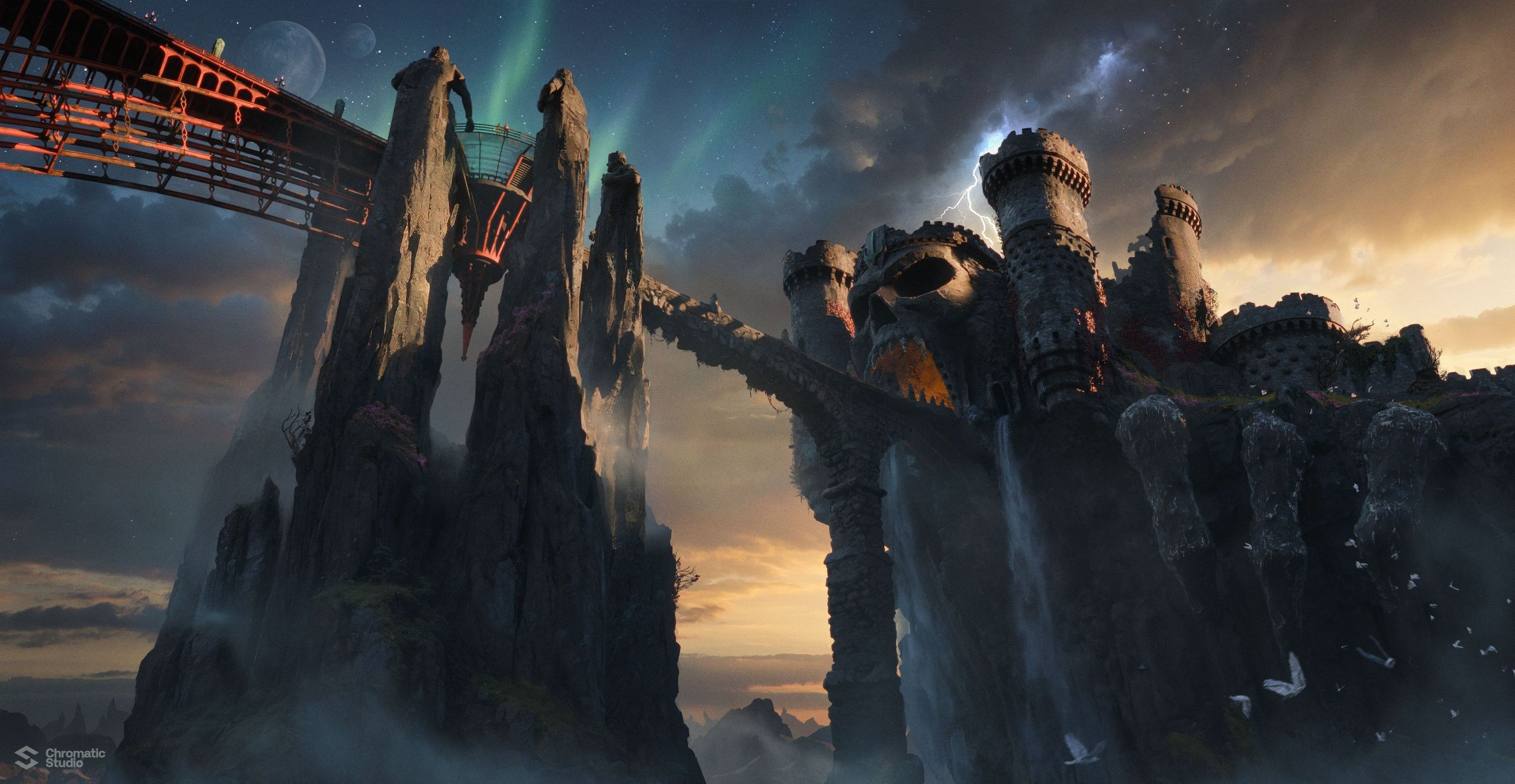 Masters of the Universe concept art by Chromatic Studio